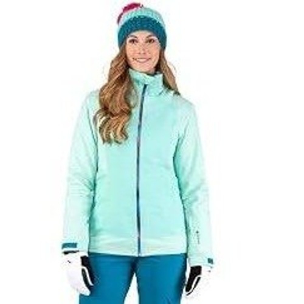 Spyder Womens Gore-Tex Primaloft Insulated Ski Jacket Mint Green Size 6